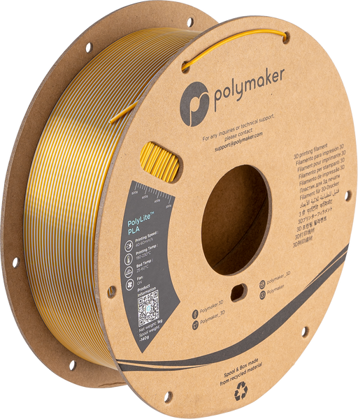 Polymaker PolyLite Litabreytandi PLA 1kg frá Polymaker