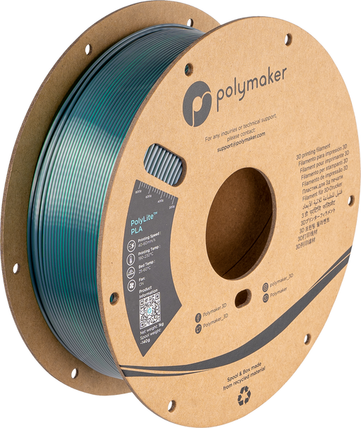 Polymaker PolyLite Litabreytandi PLA 1kg frá Polymaker