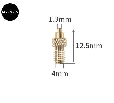 Soldering tips fyrir heat insert