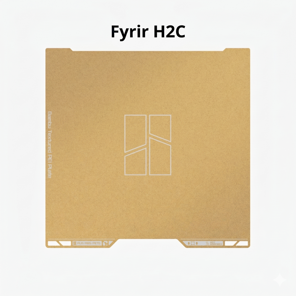 Bambu Lab Textured PEI plata fyrir H2C