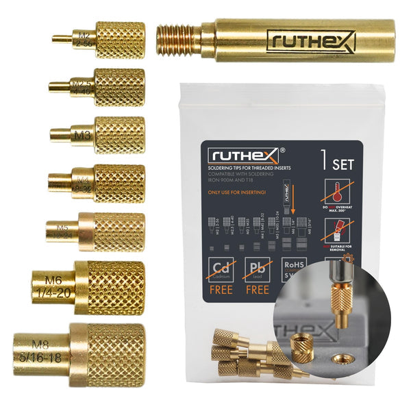 Ruthex soldering tips frá Ruthex