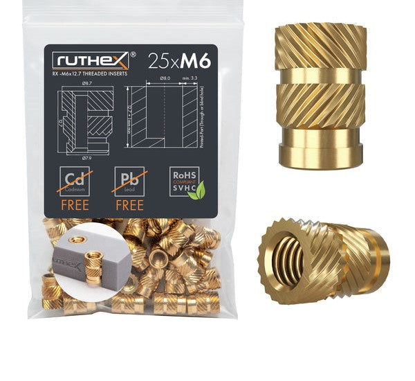 Ruthex Heat Insert