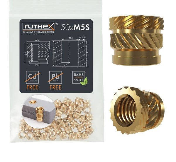 Ruthex Heat Insert — 3D VERK