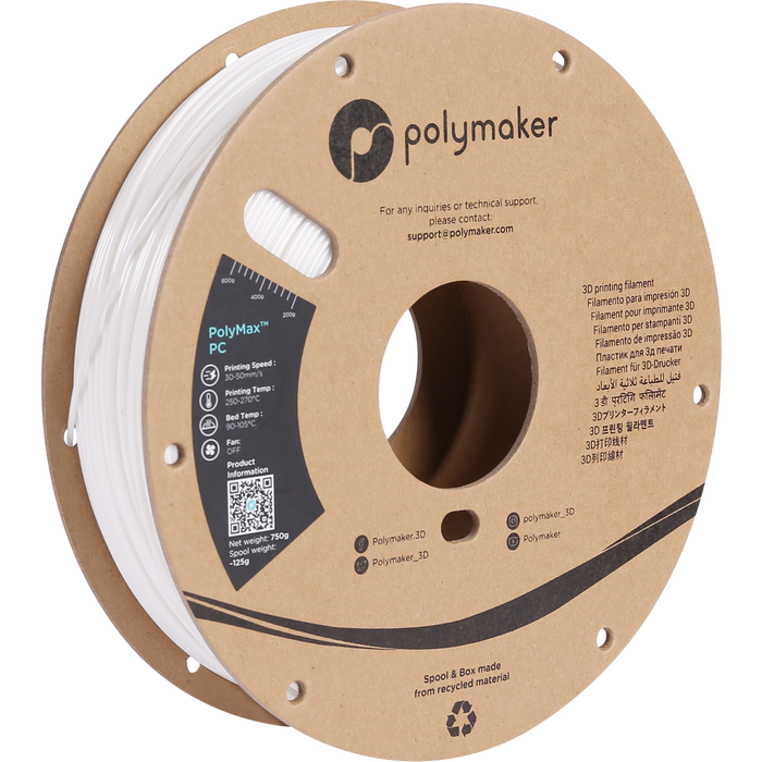 Polymaker PolyMax Tough PC - 750gr. frá Polymaker