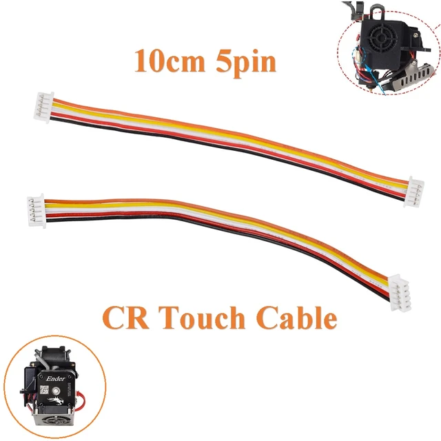 Stuttur kapall fyrir CR-Touch á Creality Sprite extruder