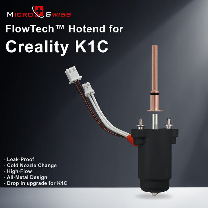 Micro Swiss FlowTech hotend fyrir K1C frá Micro Swiss