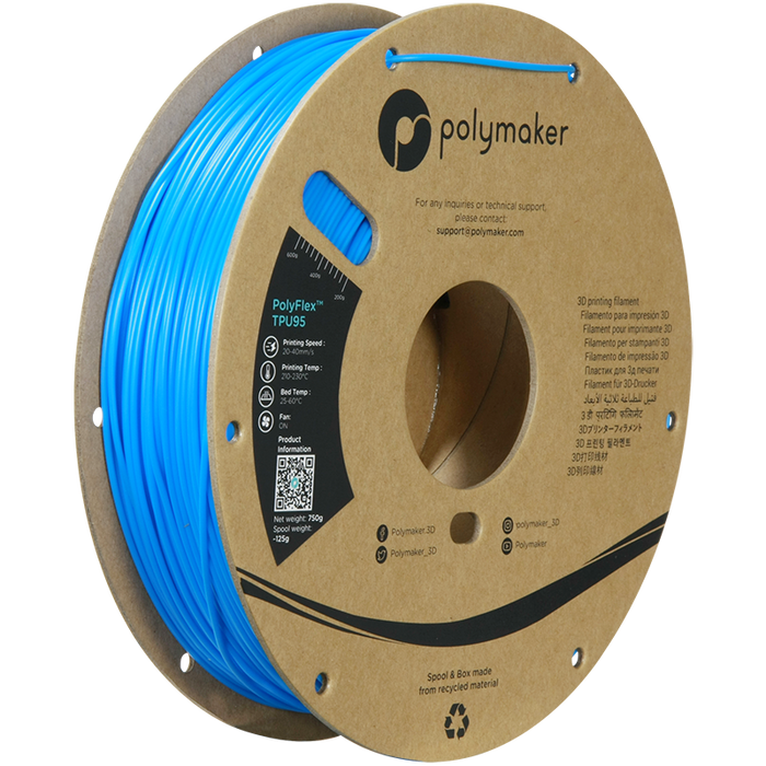 Polymaker PolyFlex TPU-95A - 750gr. frá 3D VERK