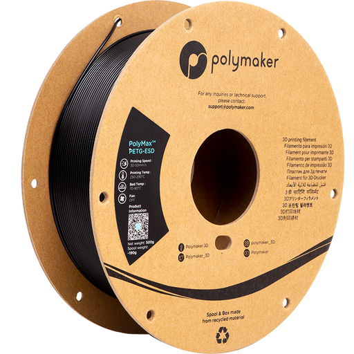 Polymaker PolyMax PETG-ESD - 500gr. frá Polymaker
