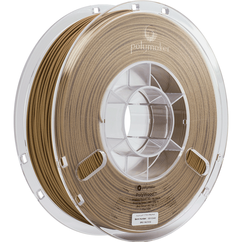 Polymaker PolyWood PLA - Viðaráferð - 600gr.