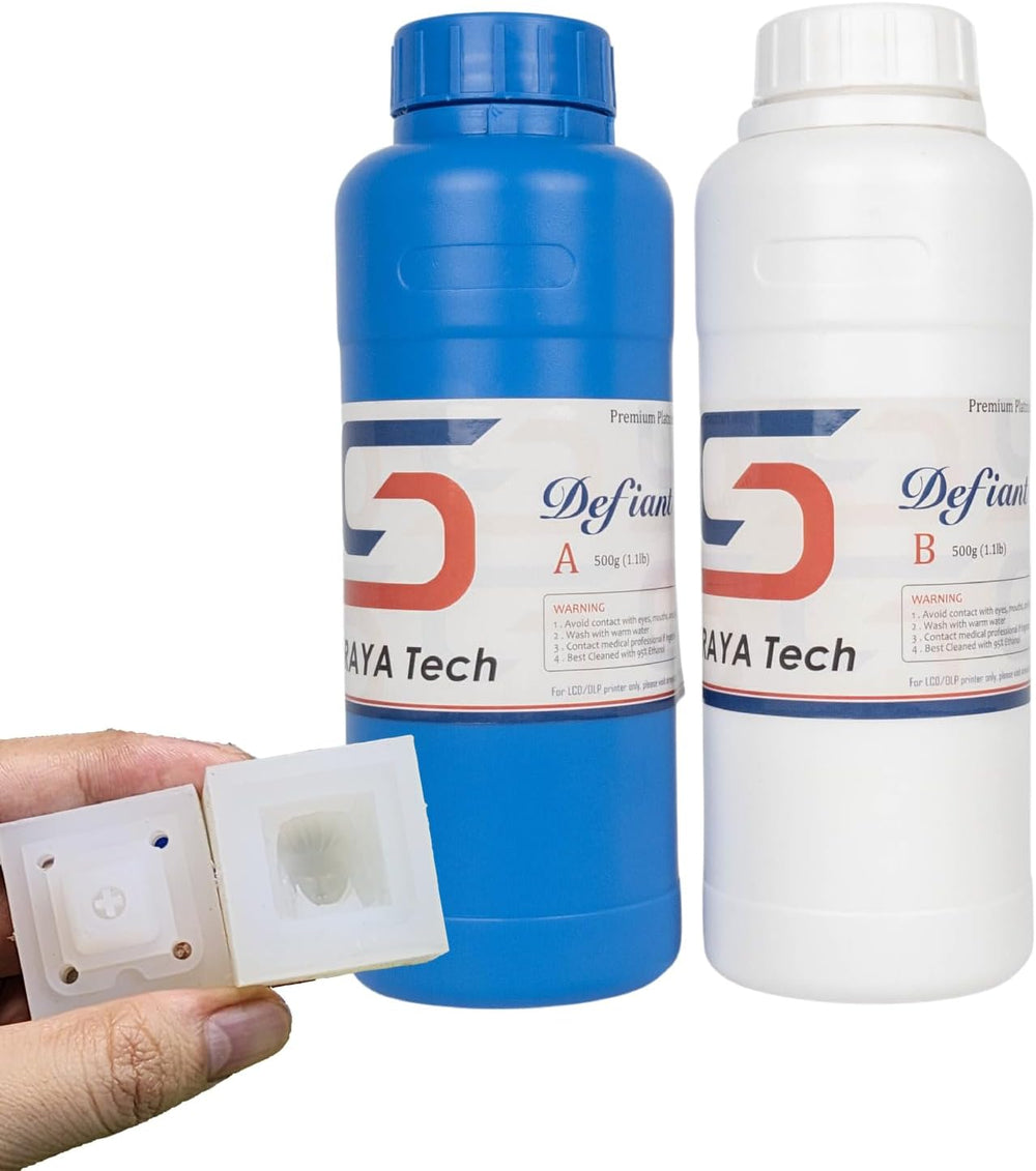 Siraya Tech Silicone  - Defiant 15 Platinum - 500gr. + 500gr.