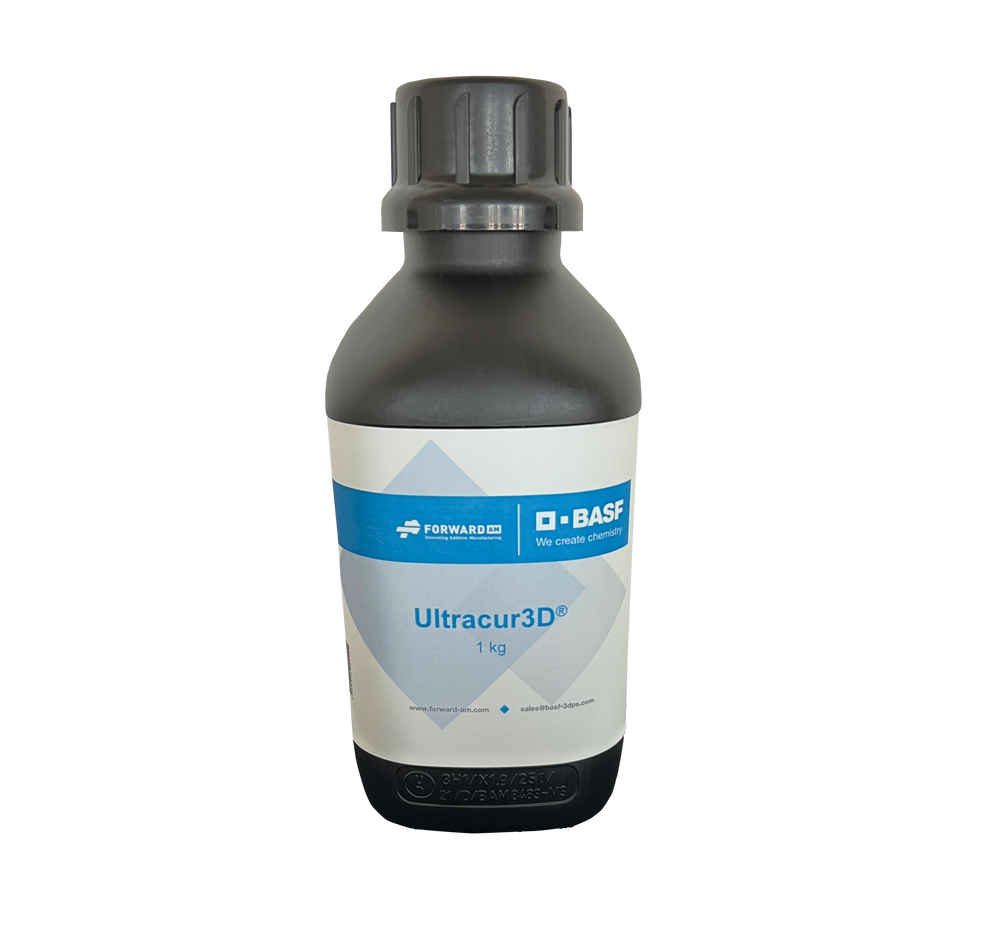 BASF Ultracur3D Rigid UV Resin RG 1100 - 1 kg - Black