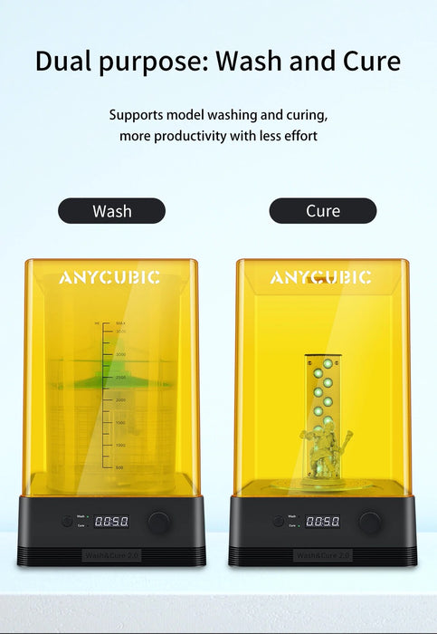 Anycubic WASH & CURE 2.0 - 120x74x165mm frá Anycubic