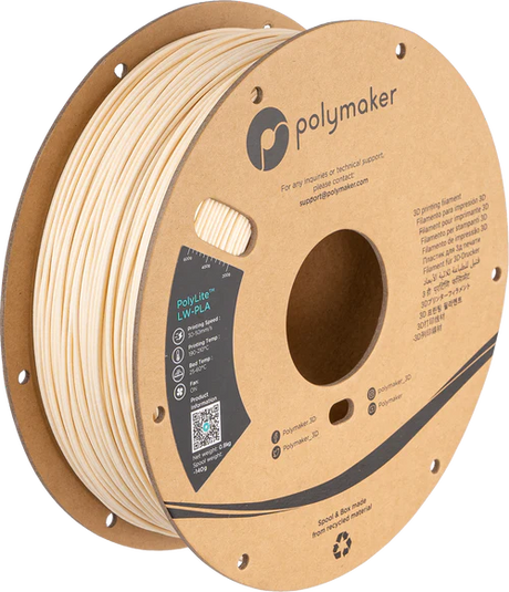 Polymaker PolyLite LW-PLA 800gr frá Polymaker