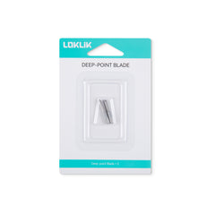 LOKLiK iCraft™ Deep-point Blade - 2 Pack
