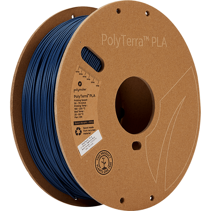 Polymaker PLA Army Blue Polymaker Polyterra PLA - 1kg