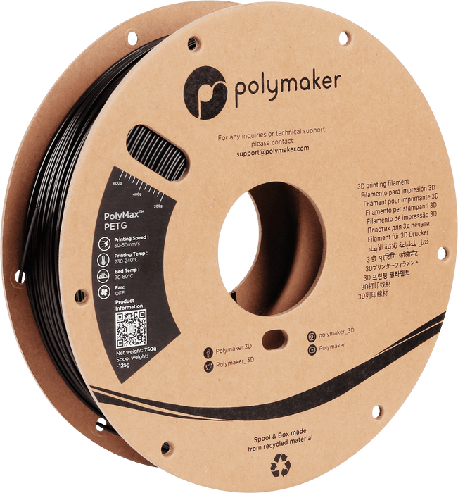 Polymaker PETG Polymaker PolyMax Tough PETG - 750gr.