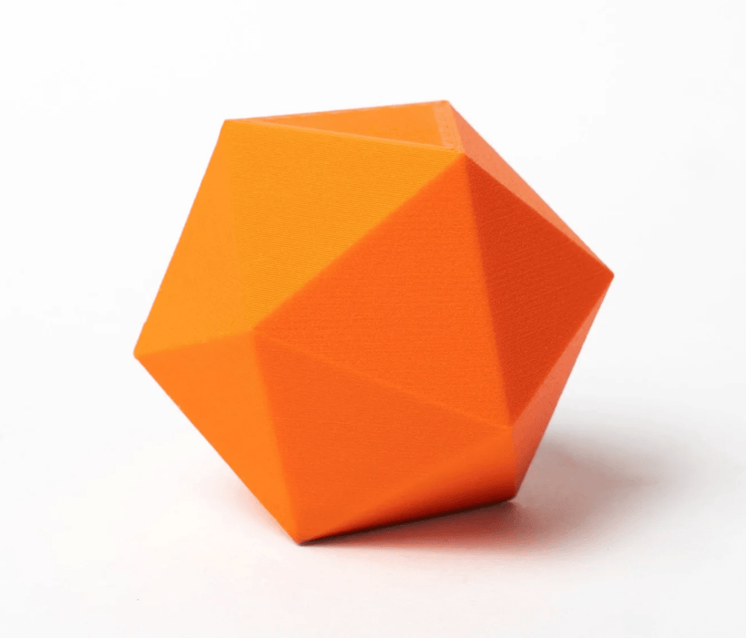 3D VERK Appelsínugulur Mattur HT-PLA frá Proto Pasta 500gr.