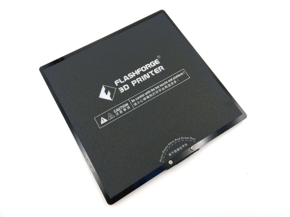 Flashforge Adventurer 3 og Monoprice Voxel - Prentplata með klemmunni