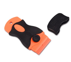 Plast skafa með 5 auka blöðum