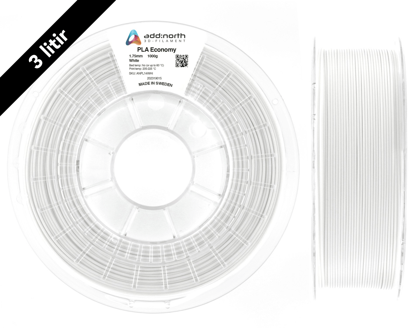 PLA filament / prentspólur hjá 3D Verk