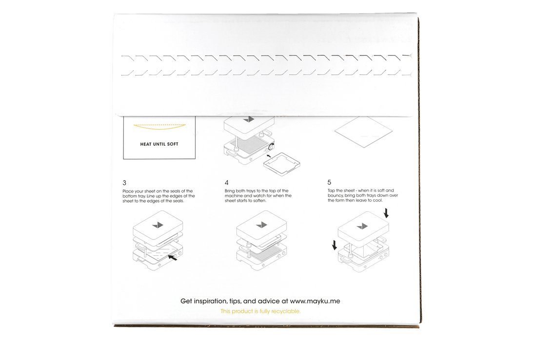 Mayku Form Sheets Mayku FormBox Resin Sheets (LDPE Sheets) 1.5mm (20 Pack)