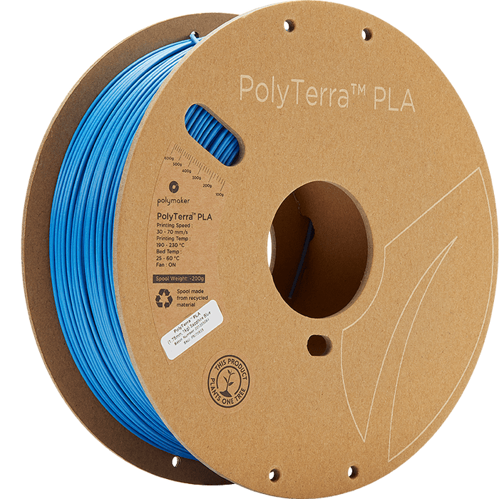 Polymaker PLA Sapphire Blue Polymaker Polyterra PLA