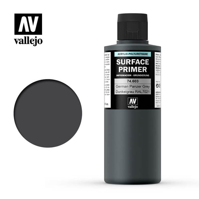 Vallejo Vallejo Acrylic Polyurethane - Primer Gray 60ml